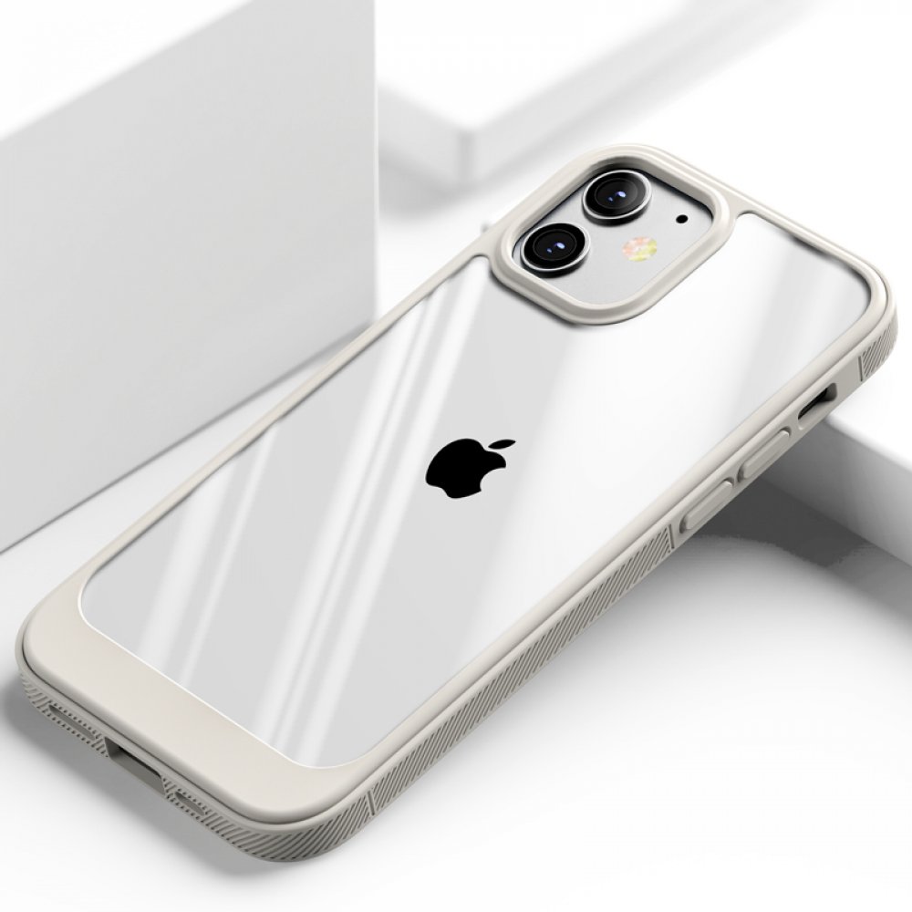 Newface iPhone 13 Pro Max Kılıf Lion Silikon - Beyaz