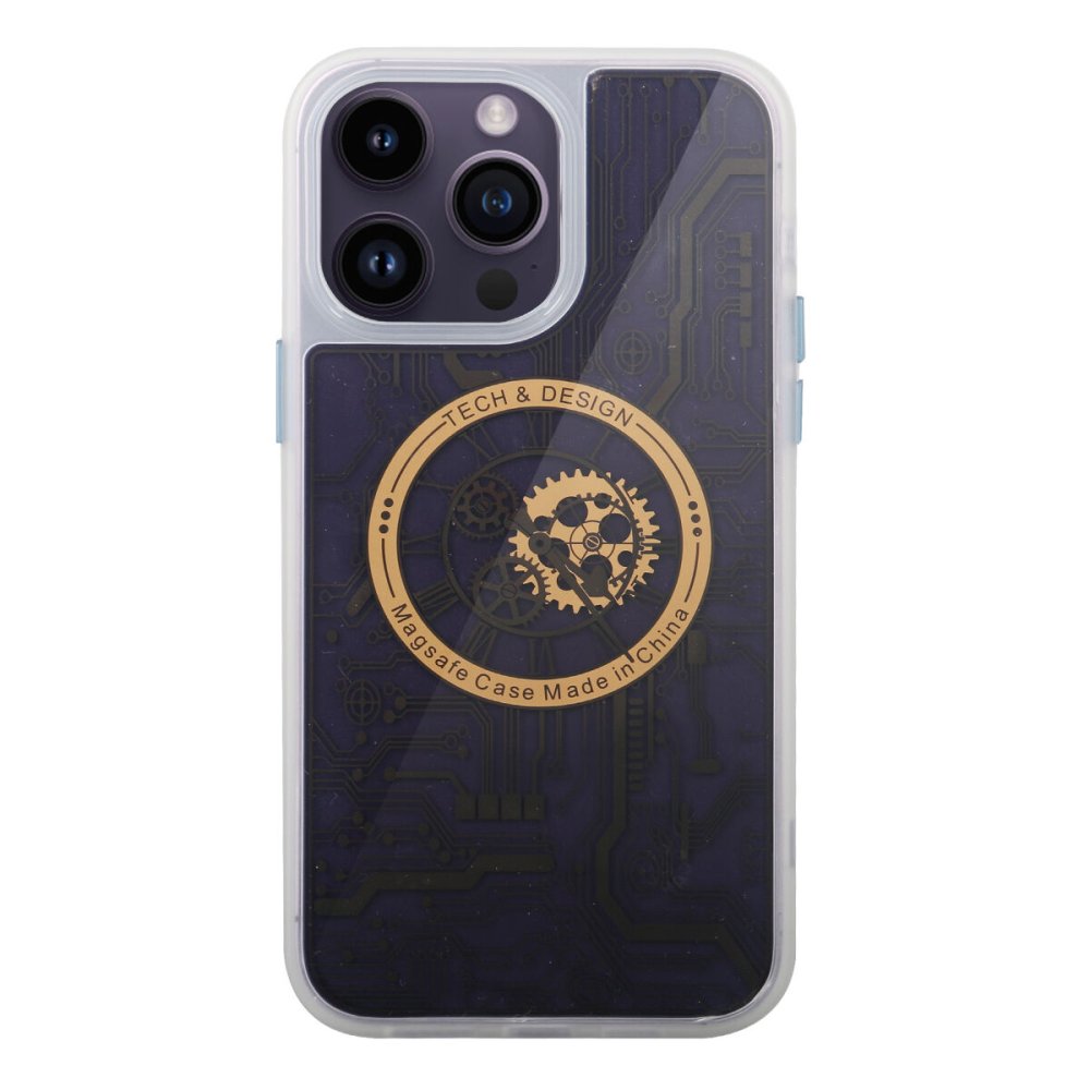 Newface iPhone 13 Pro Max Kılıf Magic Magneticsafe Silikon - Şeffaf