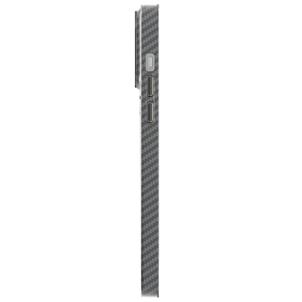Newface iPhone 13 Pro Max Kılıf Mekanik Magsafe Kapak - Füme - 1