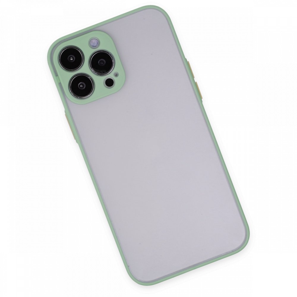 Newface iPhone 14 Pro Kılıf Montreal Silikon Kapak - Turkuaz