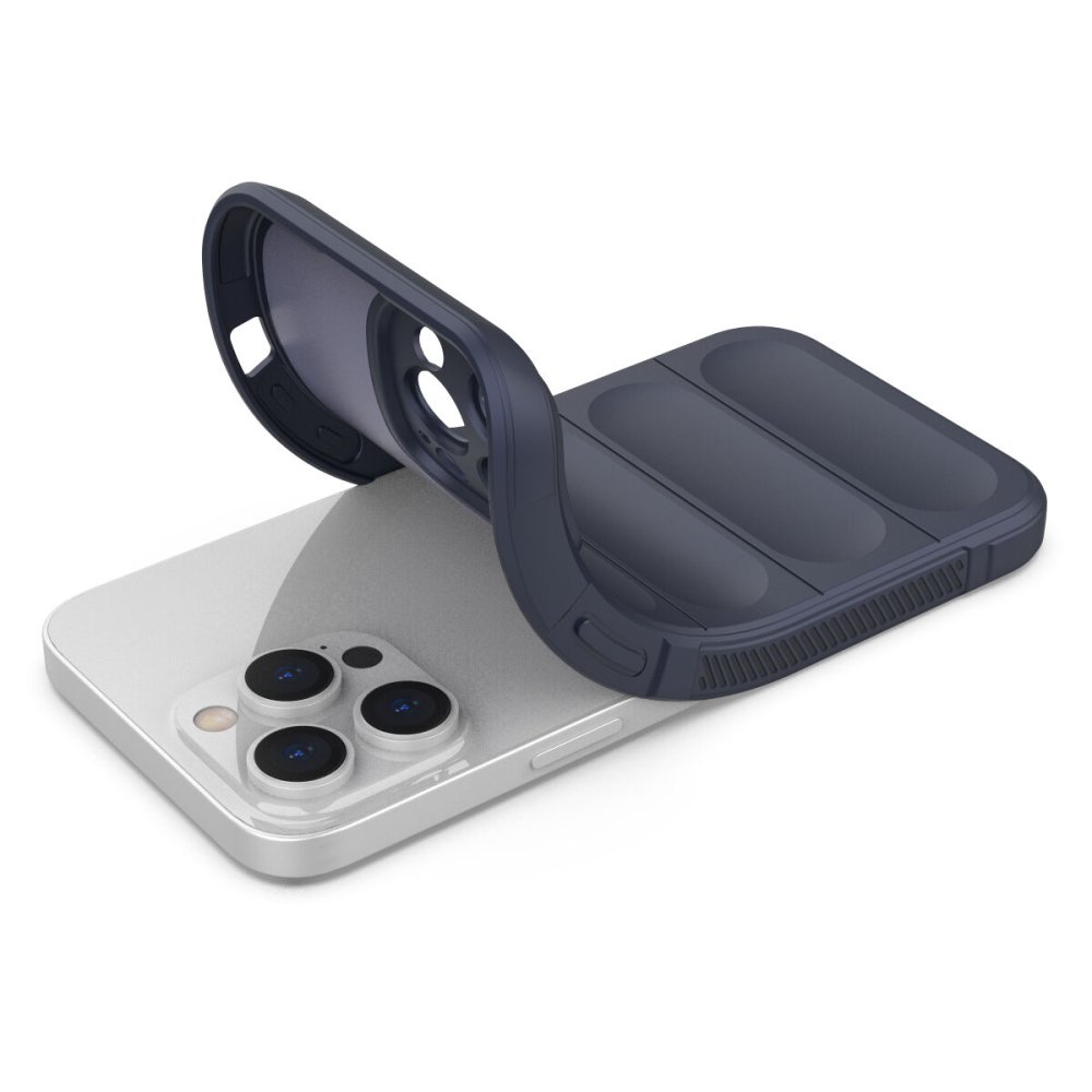 Newface iPhone 13 Pro Max Kılıf Optimum Silikon - Lacivert
