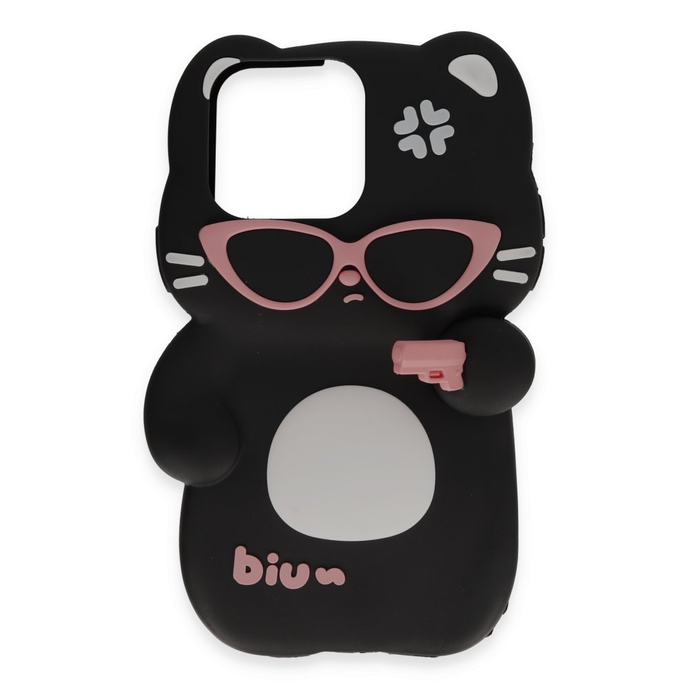 Newface iPhone 13 Pro Max Kılıf Poky Karakter Silikon Kapak - Desen 1