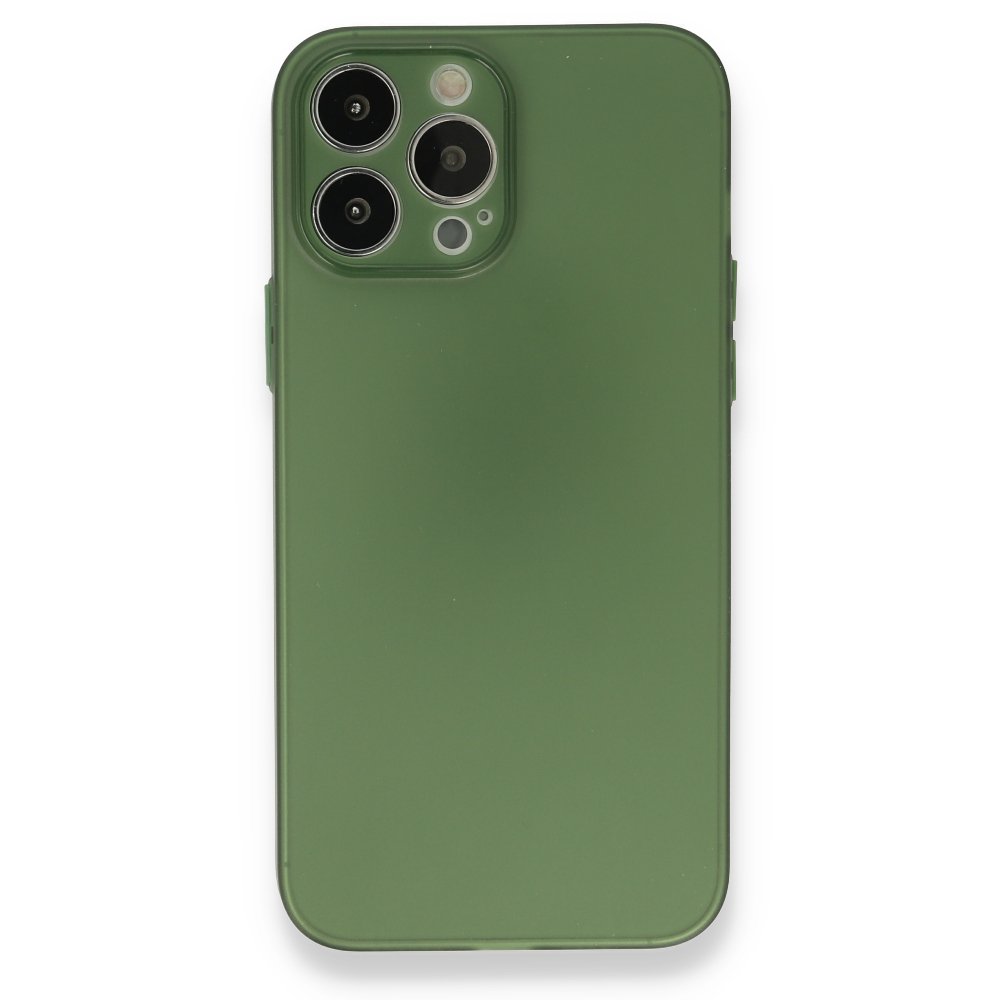 Newface iPhone 13 Pro Max Kılıf Puma Silikon - Yeşil
