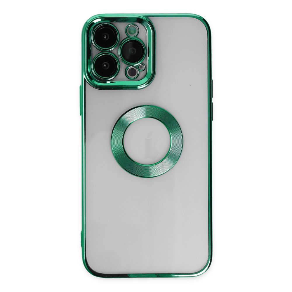 Newface iPhone 13 Pro Max Kılıf Slot Silikon - Köknar Yeşili