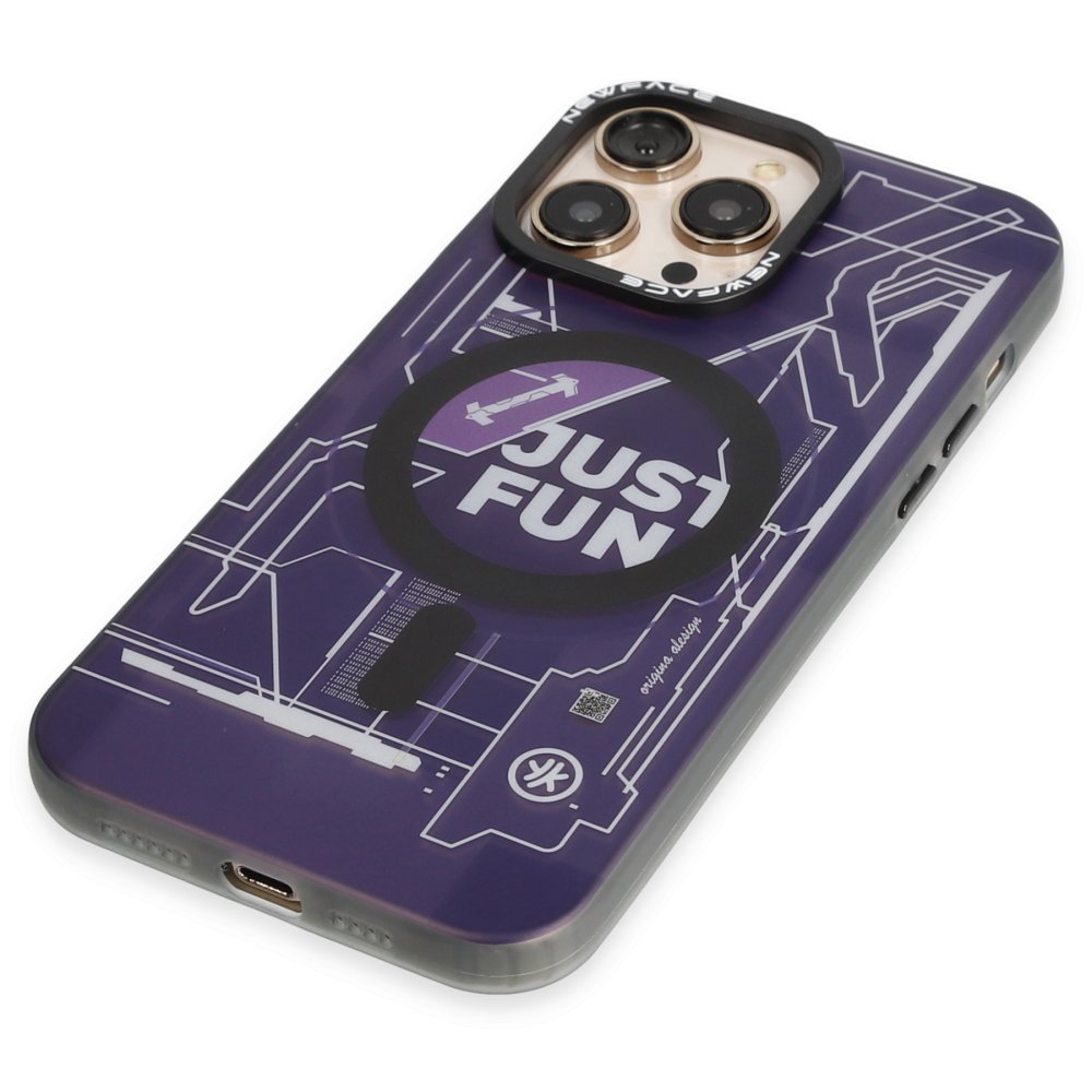 Newface iPhone 13 Pro Max Kılıf Venüs Magneticsafe Desenli Kapak - Venüs - 1