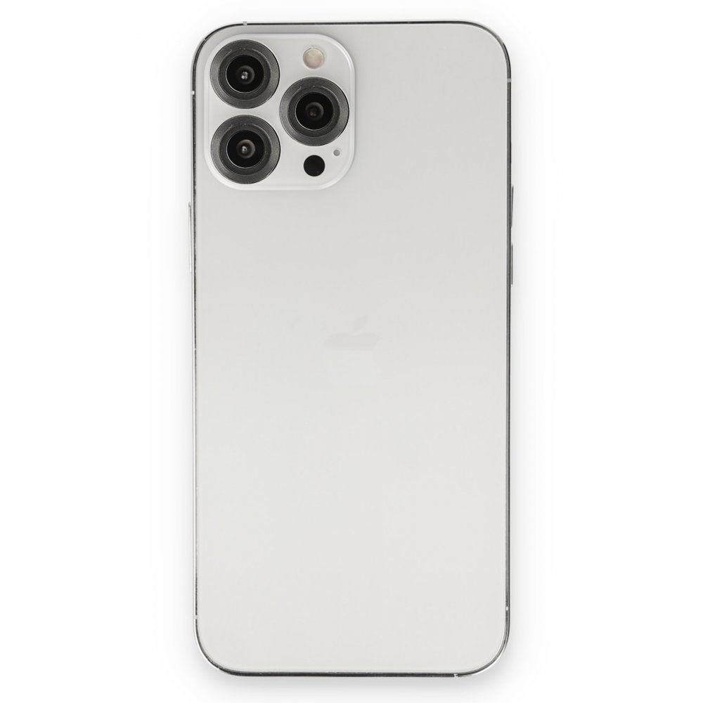 Newface iPhone 13 Pro Metal Kamera Lens - Siyah