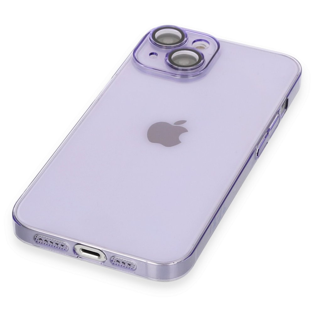 Newface iPhone 14 Kılıf Armada Lensli Kapak - Mor