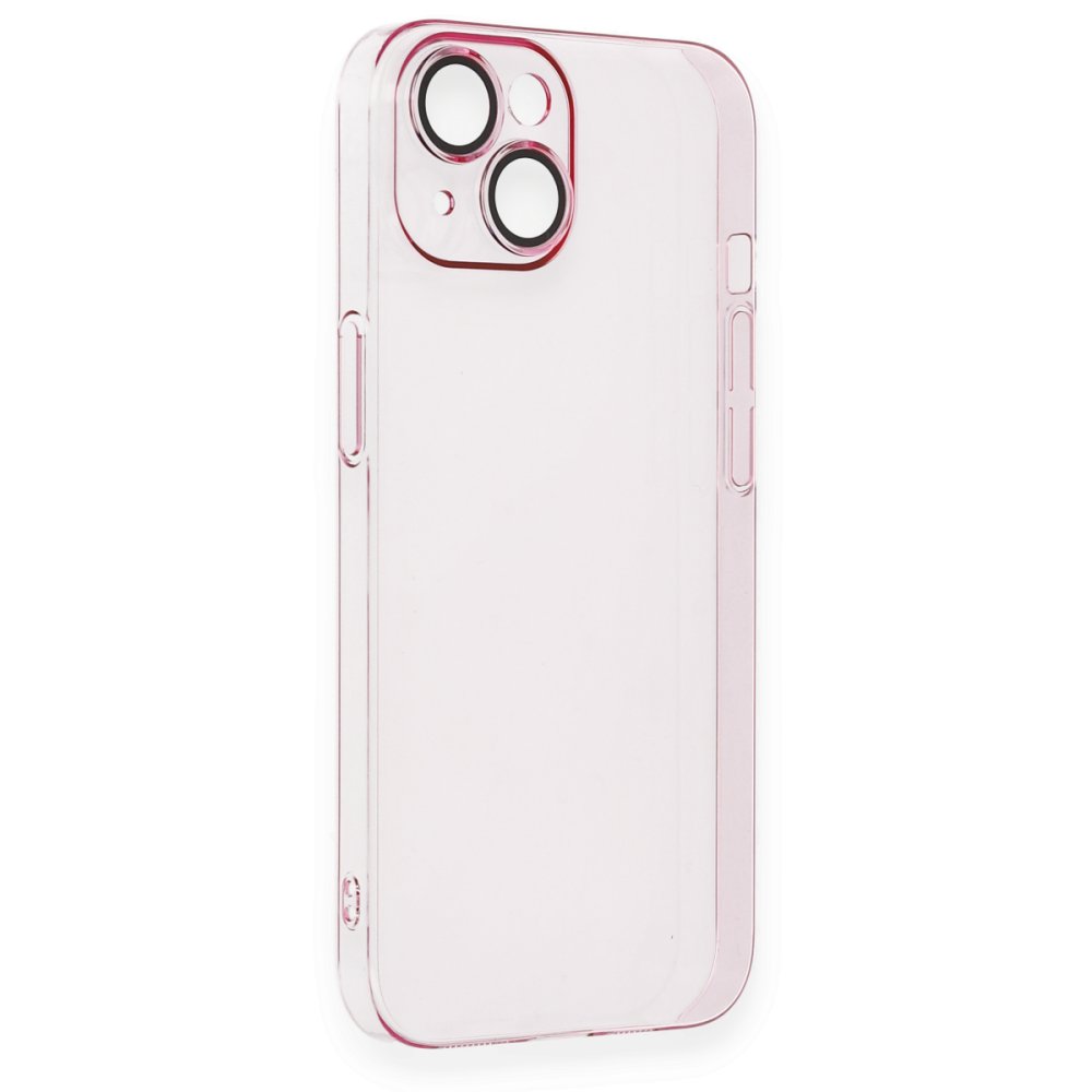 Newface iPhone 14 Kılıf Armada Lensli Kapak - Rose Gold