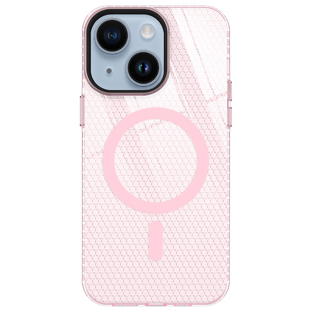 Newface iPhone 14 Kılıf Beta Magneticsafe Silikon - Pembe