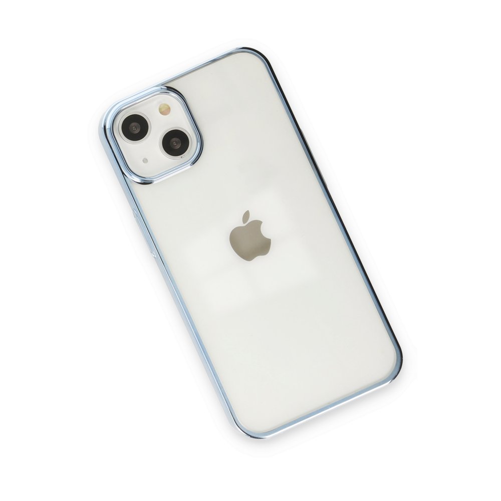 Newface iPhone 14 Kılıf Element Silikon - Sky Blue