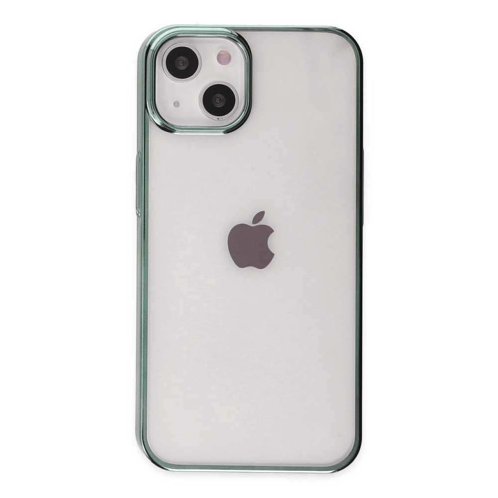 Newface iPhone 14 Kılıf Element Silikon - Yeşil