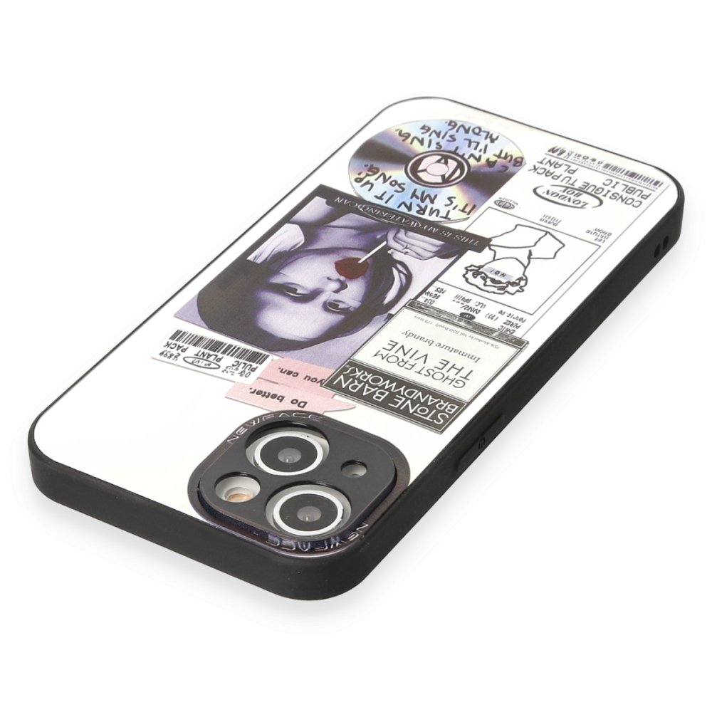 Newface iPhone 14 Kılıf Mirror Desenli Kapak - Mirror - 2