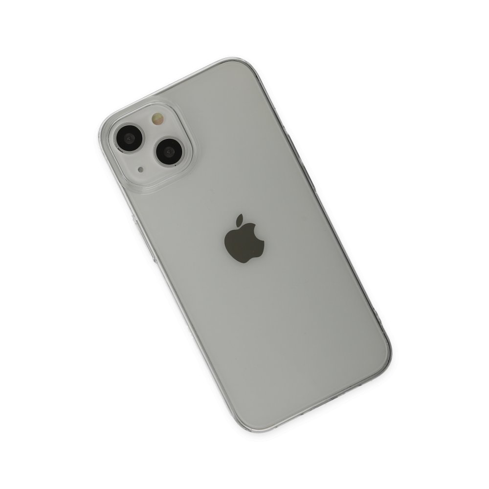 Newface iPhone 14 Kılıf Pc Sert Şeffaf Kapak - Şeffaf