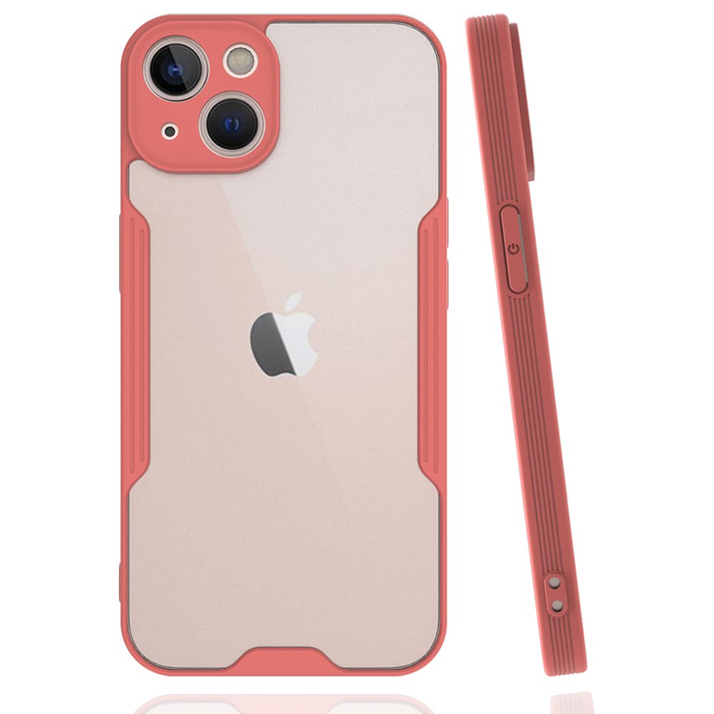 Newface iPhone 14 Kılıf Platin Silikon - Pembe