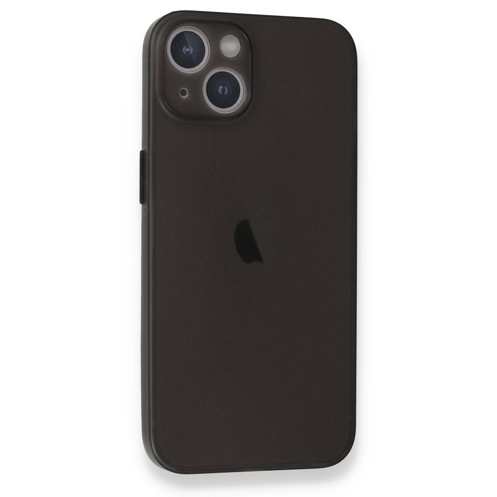 Newface iPhone 14 Kılıf PP Ultra İnce Kapak - Gri