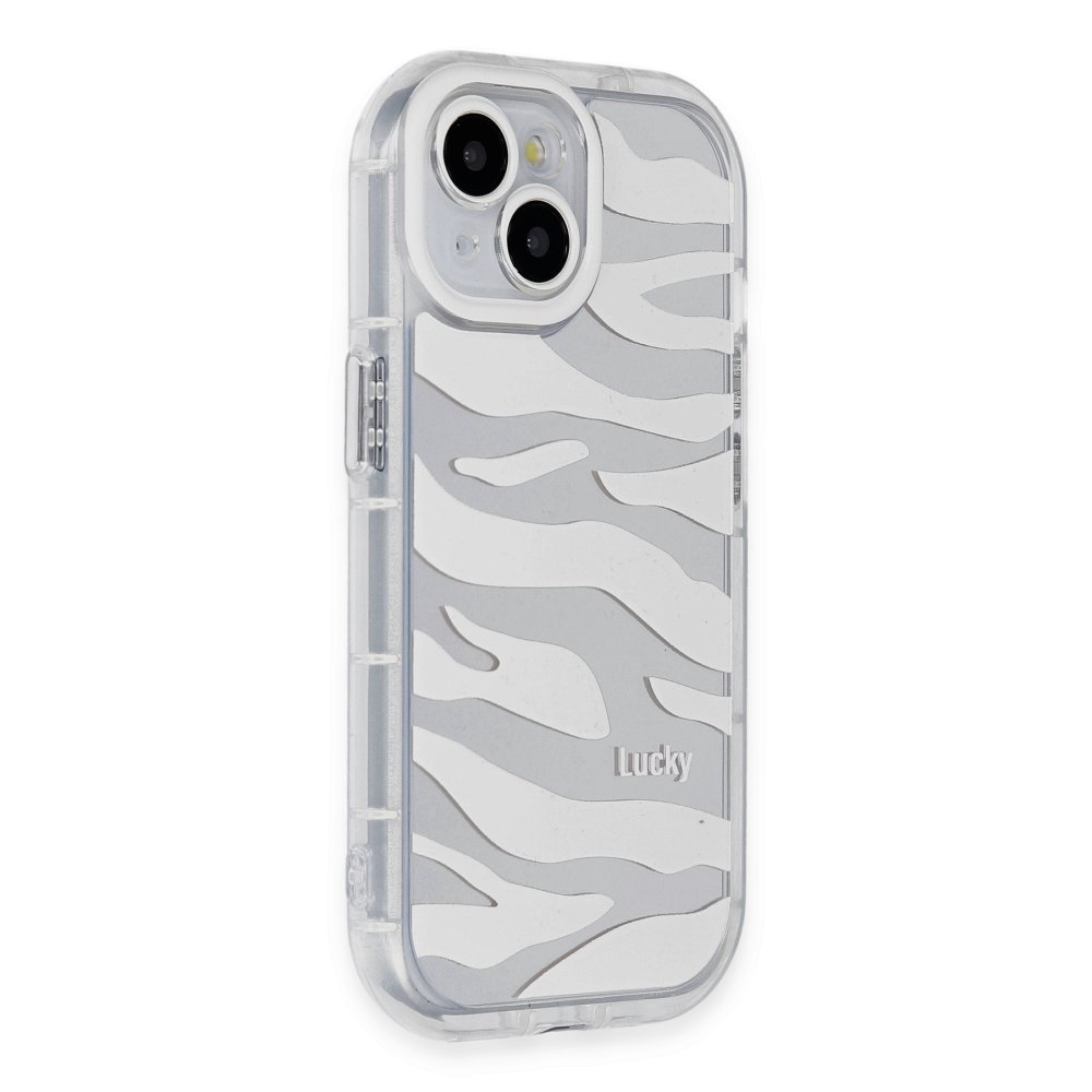 Newface iPhone 14 Kılıf Reflexion Desenli Kapak - Desen 10