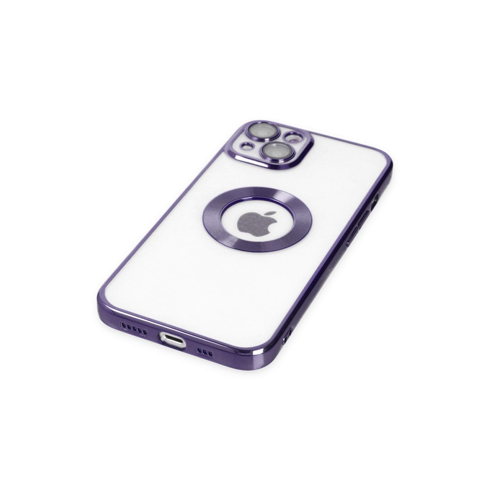 Newface iPhone 14 Kılıf Slot Silikon - Mor
