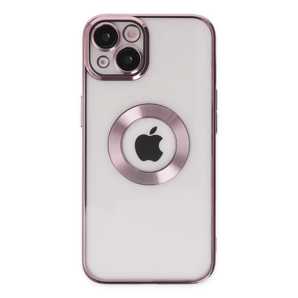 Newface iPhone 14 Kılıf Slot Silikon - Rose Gold