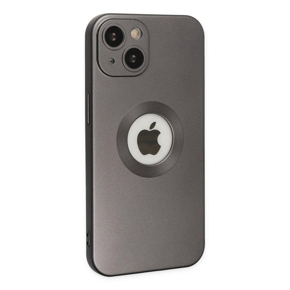 Newface iPhone 14 Kılıf Vamos Lens Silikon - Gri