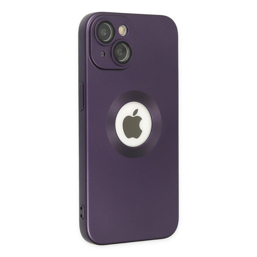 Newface iPhone 14 Kılıf Vamos Lens Silikon - Mor