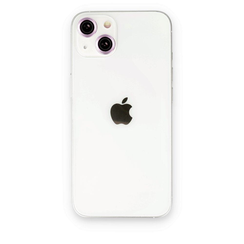 Newface iPhone 14 Metal Kamera Lens - Mor