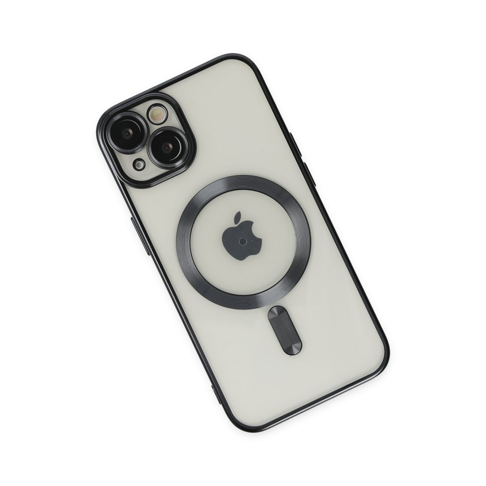 Newface iPhone 14 Plus Kılıf Kross Magneticsafe Kapak - Siyah