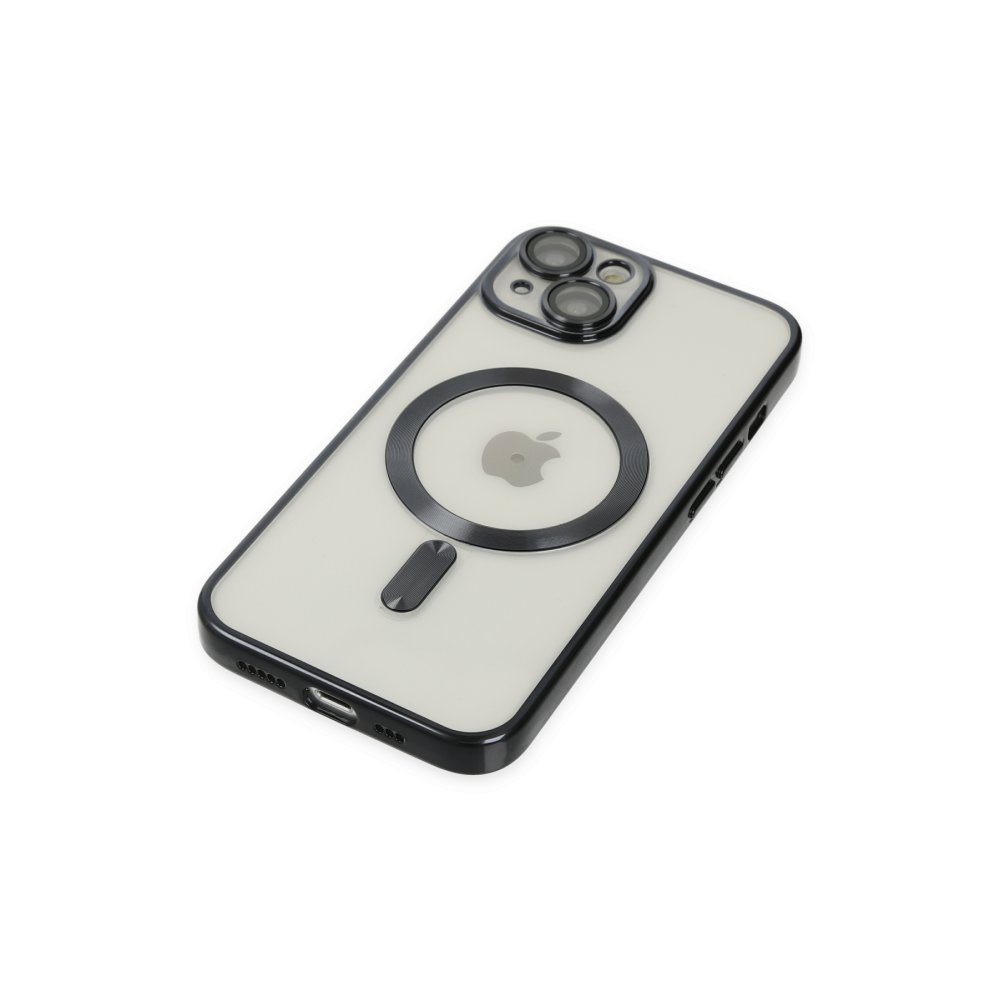 Newface iPhone 14 Plus Kılıf Kross Magneticsafe Kapak - Siyah