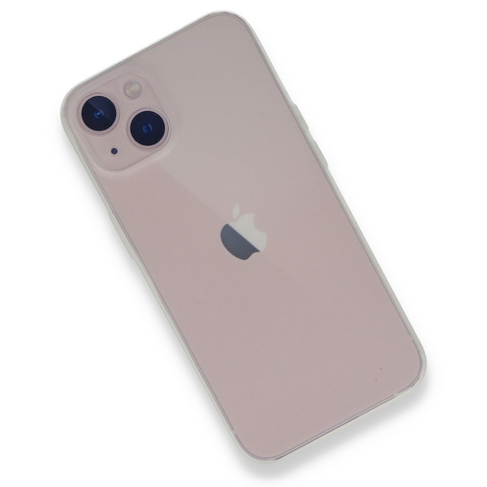 Newface iPhone 14 Plus Kılıf PP Ultra İnce Kapak - Beyaz