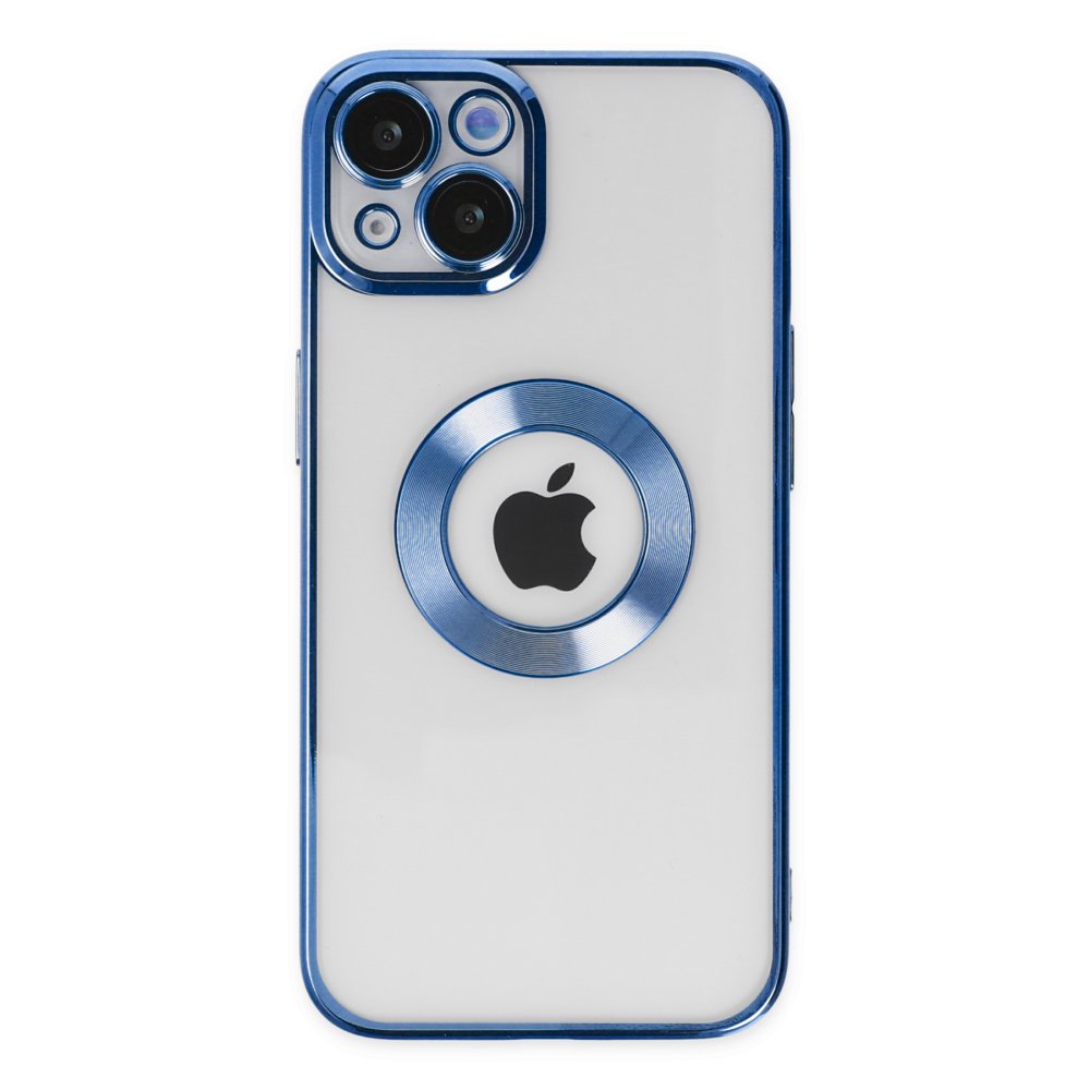 Newface iPhone 14 Plus Kılıf Slot Silikon - Mavi
