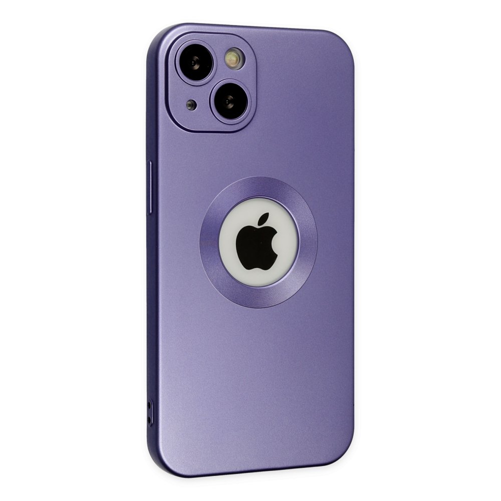 Newface iPhone 14 Plus Kılıf Vamos Lens Silikon - Lila