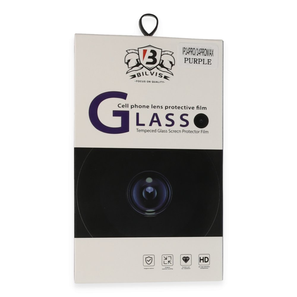 Newface iPhone 14 Pro Bilvis Titan Kamera Lens - Derin Mor