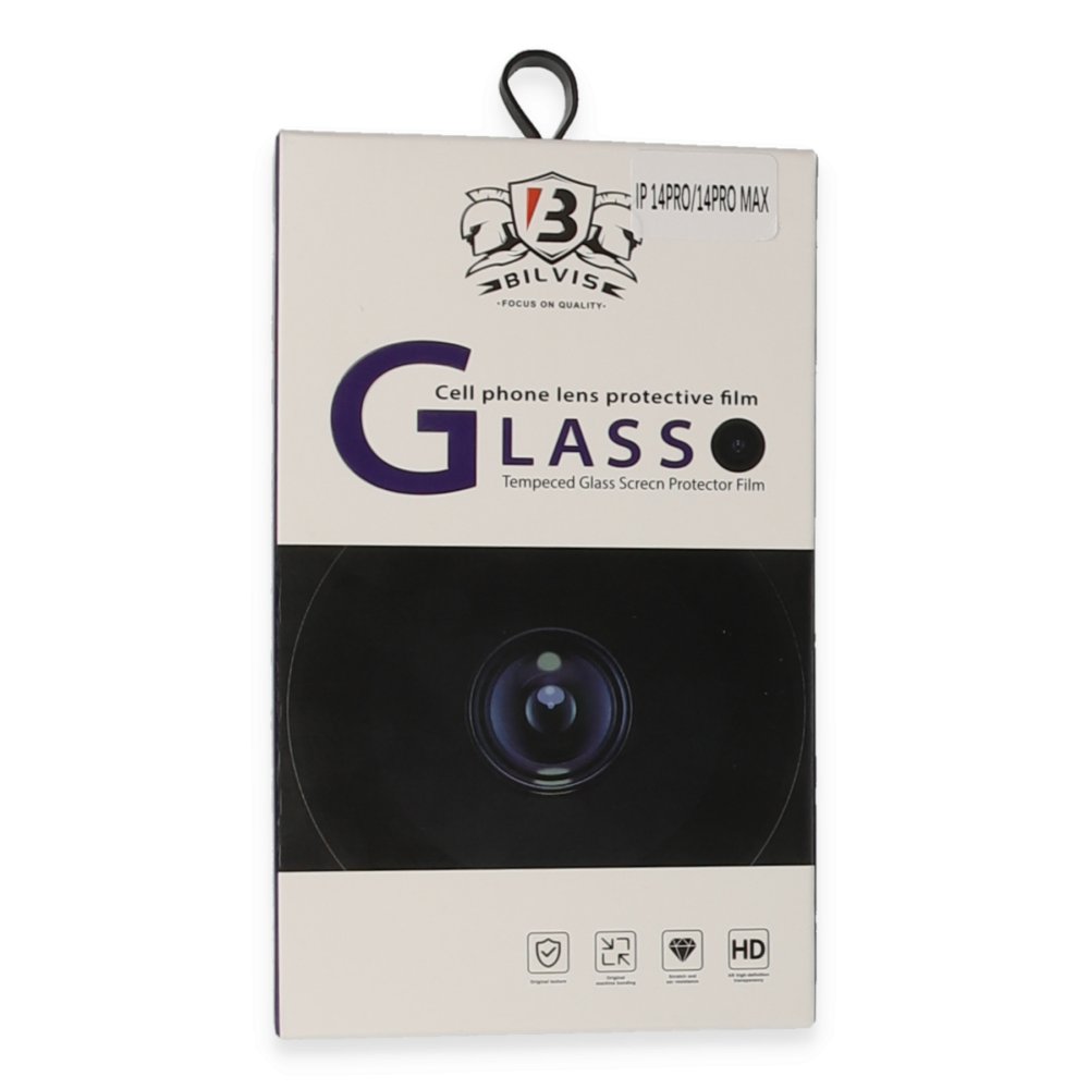 Newface iPhone 14 Pro Bilvis Titan Kamera Lens - Siyah