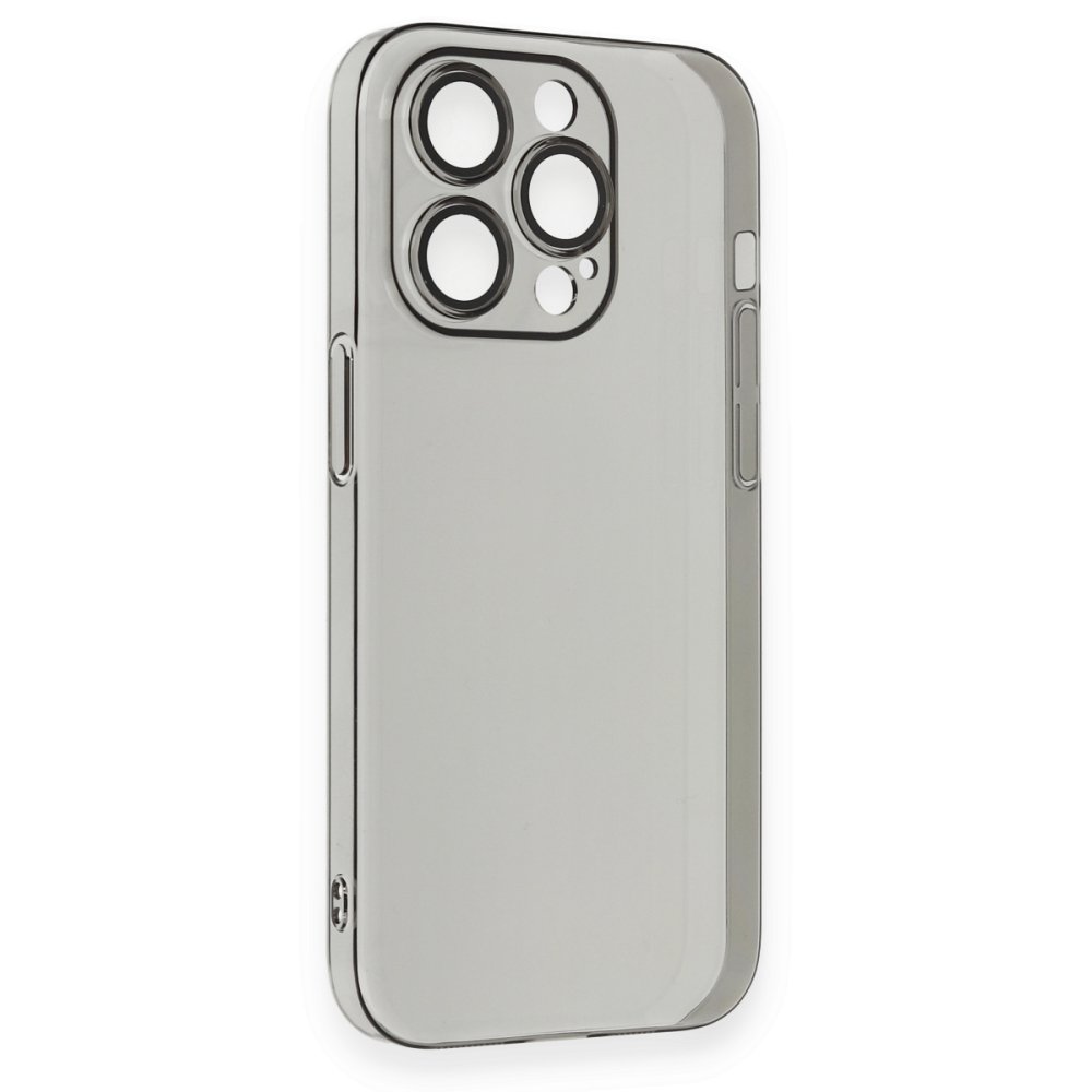 Newface iPhone 14 Pro Kılıf Armada Lensli Kapak - Siyah