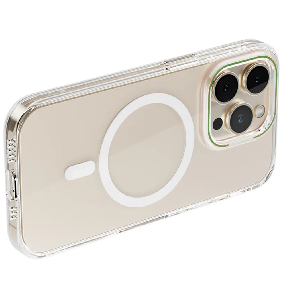 Newface iPhone 14 Pro Kılıf Blueo Anti Drop Magsafe Kapak - Yeşil