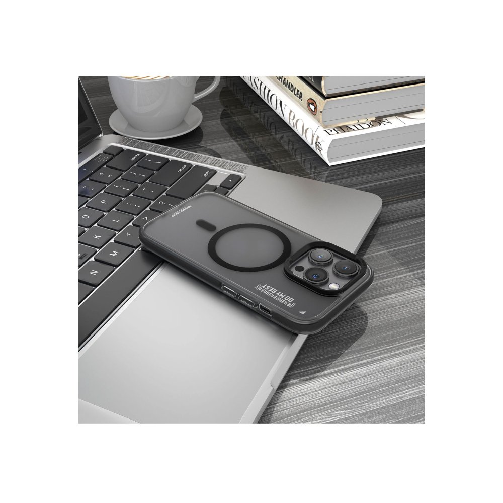 Newface iPhone 14 Pro Kılıf Blueo Friendly Magsafe Kapak - Beyaz