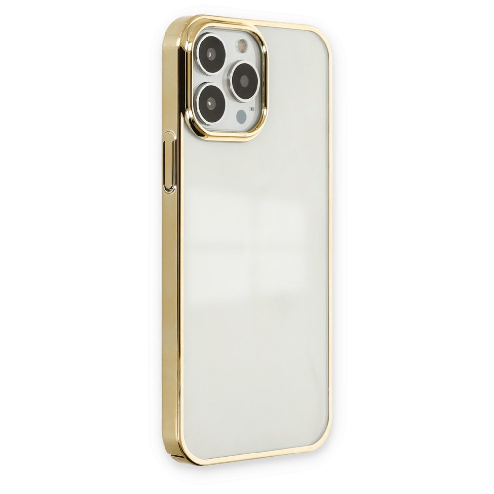 Newface iPhone 14 Pro Kılıf Element Silikon - Gold