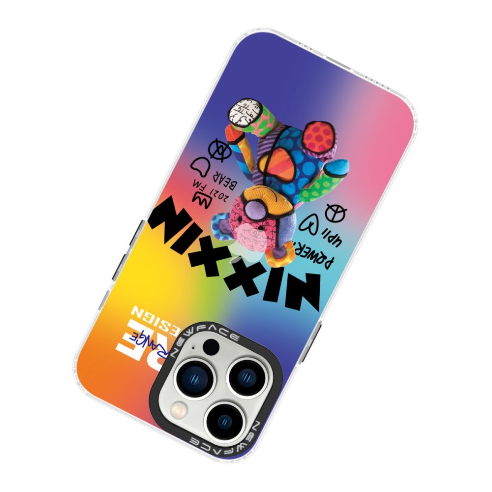 Newface iPhone 14 Pro Kılıf Estoril Desenli Kapak - Estoril - 11