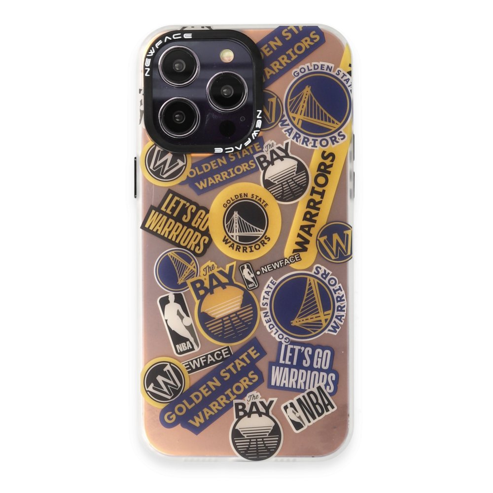 Newface iPhone 14 Pro Kılıf Estoril Desenli Kapak - Estoril - 13