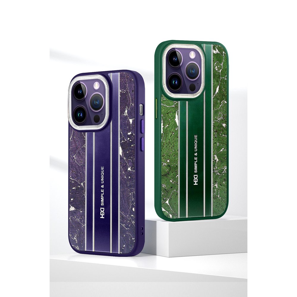 HDD iPhone 14 Pro Kılıf HBC-188 Astra Kapak - Siyah