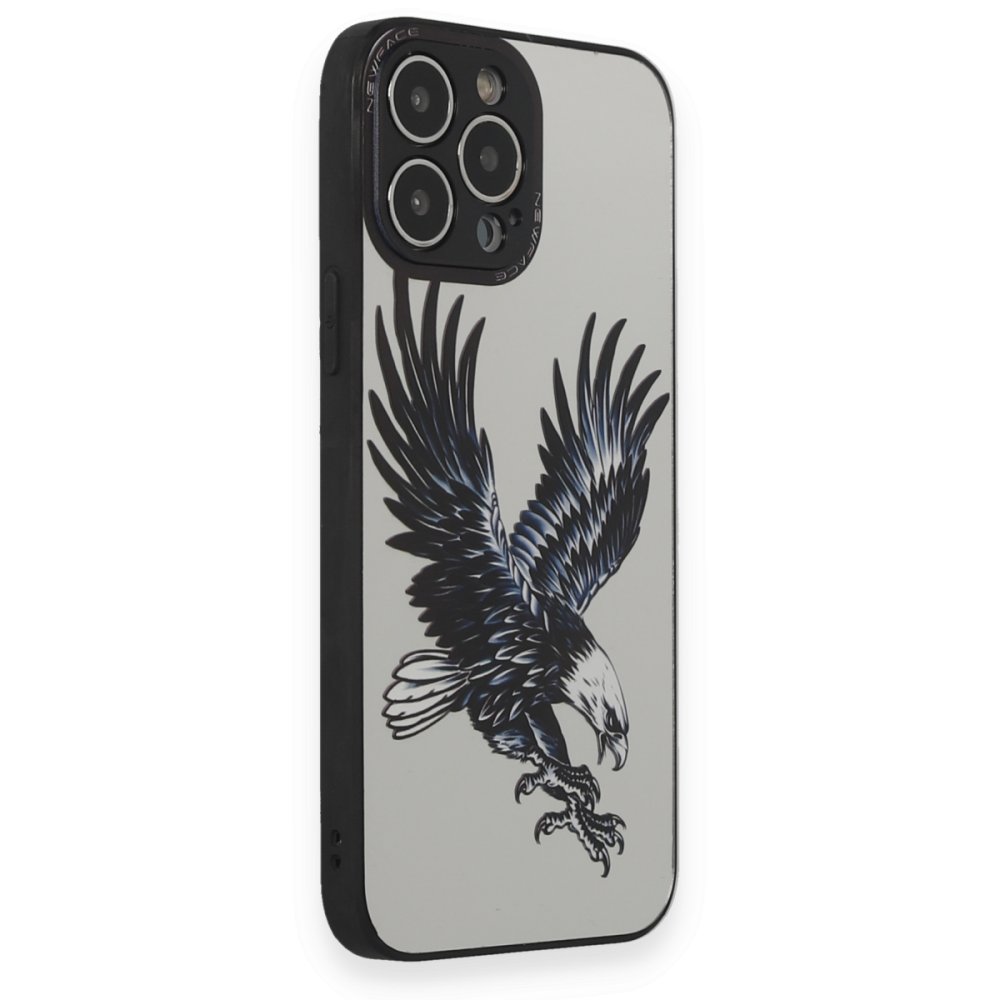 Newface iPhone 14 Pro Kılıf Mirror Desenli Kapak - Mirror - 1