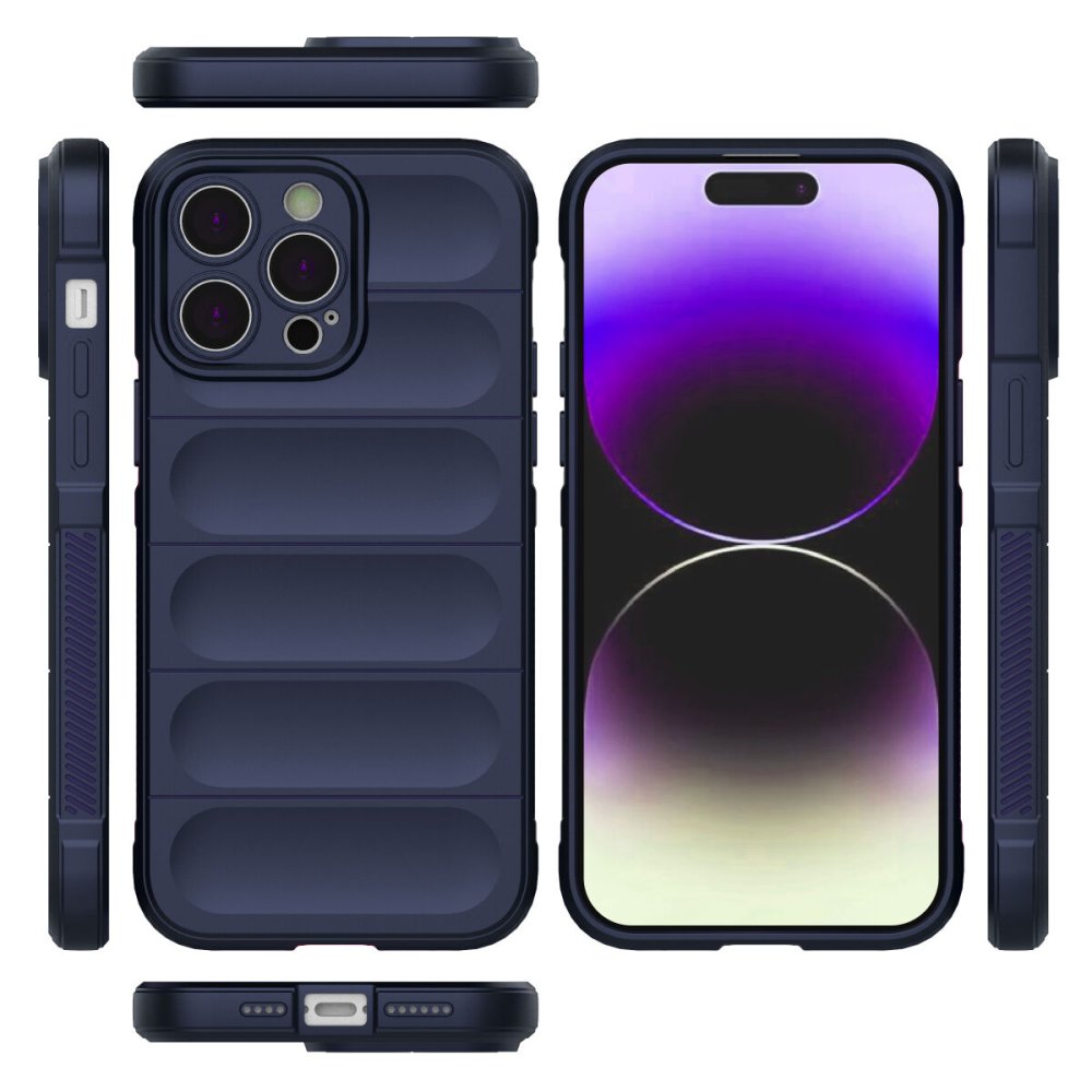 Newface iPhone 14 Pro Kılıf Optimum Silikon - Lacivert