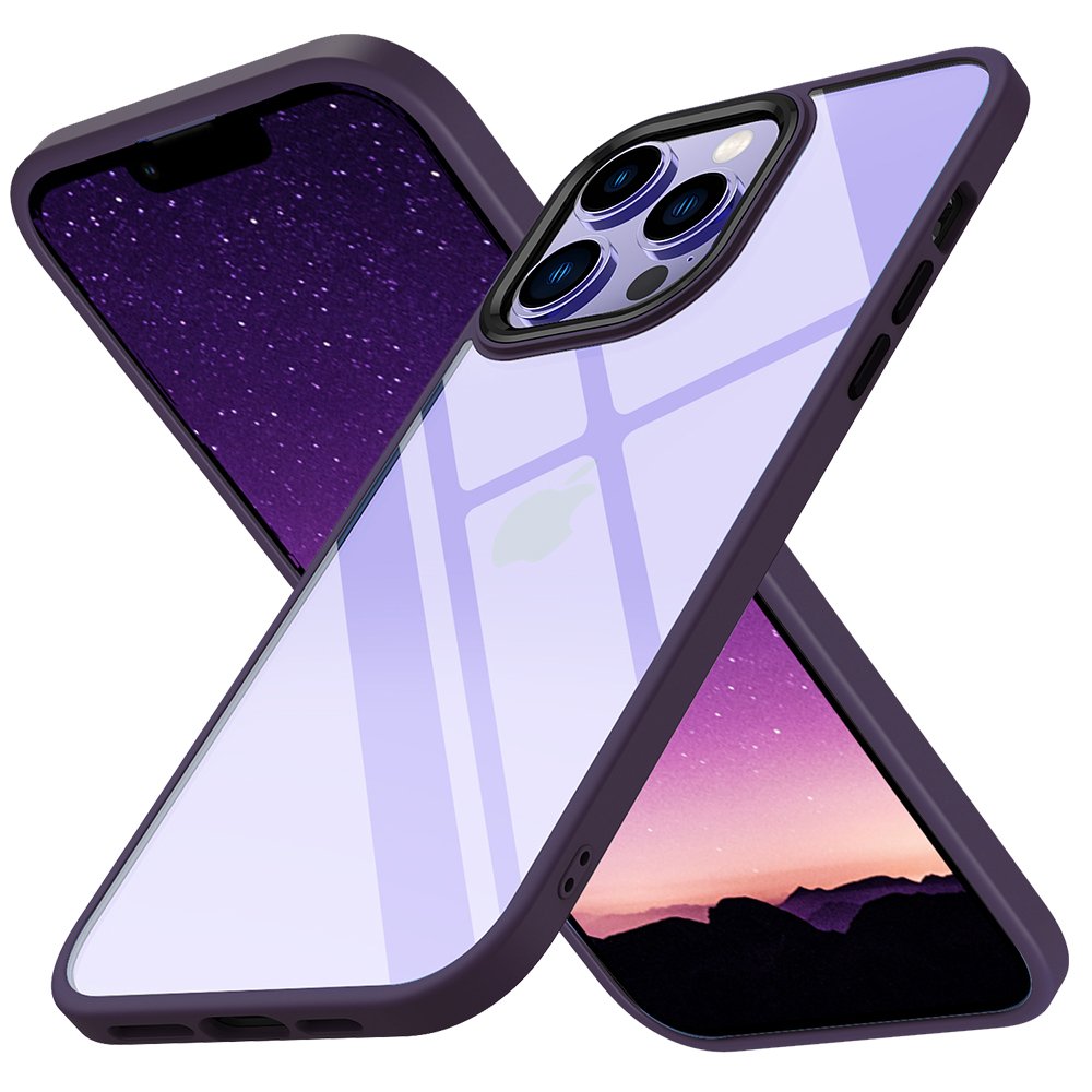 Newface iPhone 14 Pro Kılıf Power Silikon - Mor