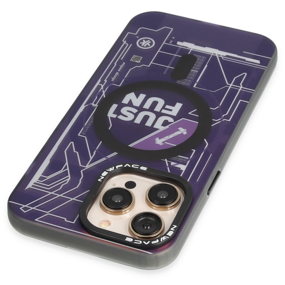 Newface iPhone 14 Pro Kılıf Venüs Magneticsafe Desenli Kapak - Venüs - 1