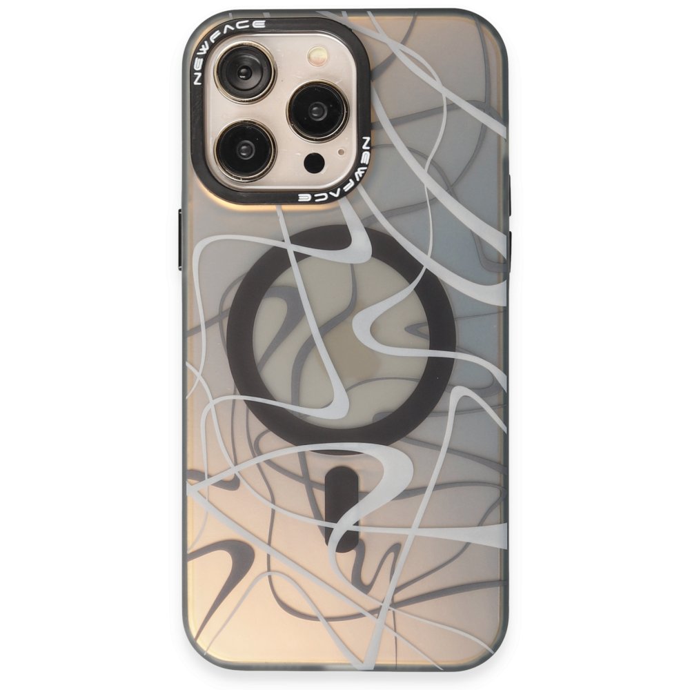 Newface iPhone 14 Pro Kılıf Venüs Magneticsafe Desenli Kapak - Venüs - 3