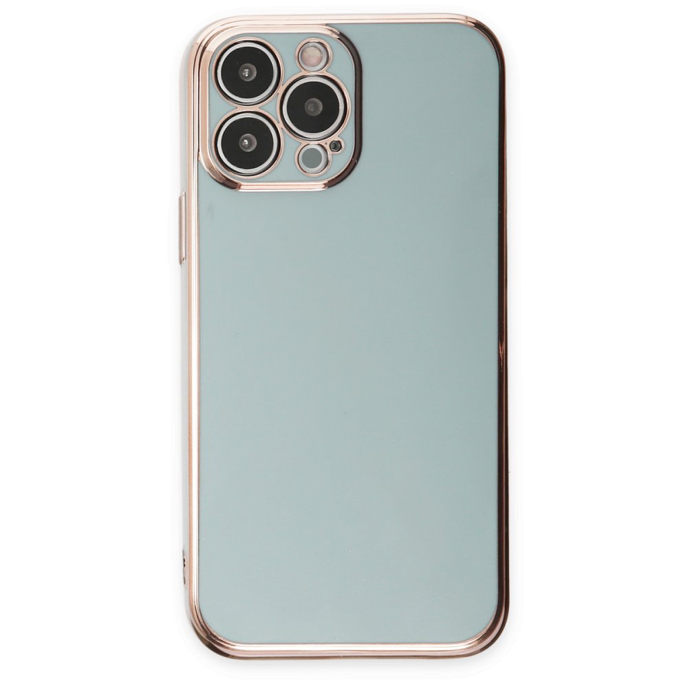 Newface iPhone 14 Pro Kılıf Volet Silikon - Açık Yeşil