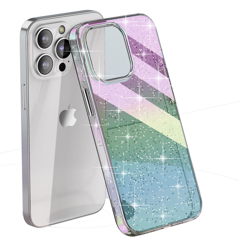Newface iPhone 14 Pro Max Kılıf Aero Shine Kapak - Siyah