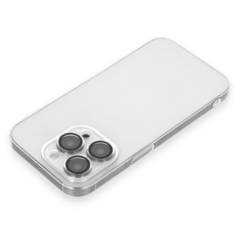 Newface iPhone 14 Pro Max Kılıf Armada Lensli Kapak - Şeffaf
