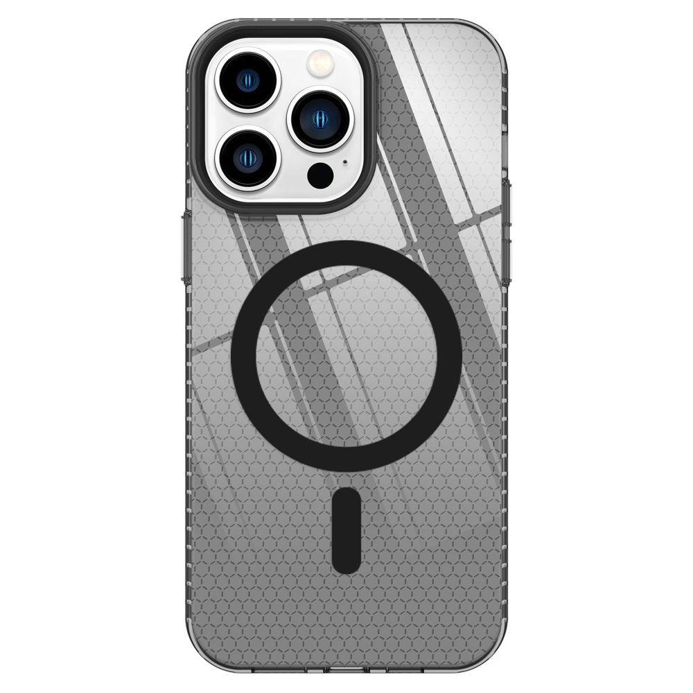 Newface iPhone 14 Pro Max Kılıf Beta Magneticsafe Silikon - Siyah