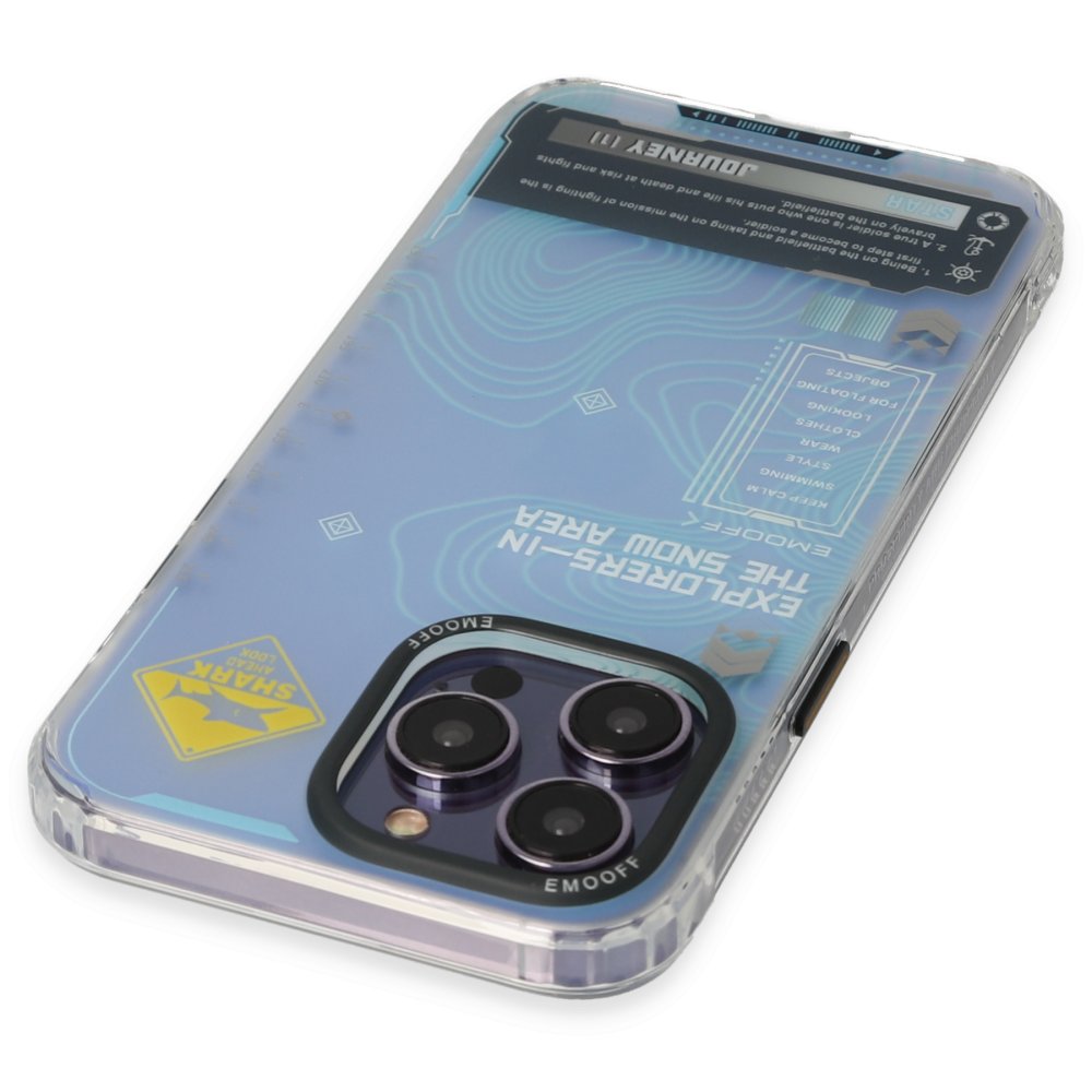 Keep Off iPhone 14 Pro Max Kılıf Cat Desenli Kapak - Cat - 14