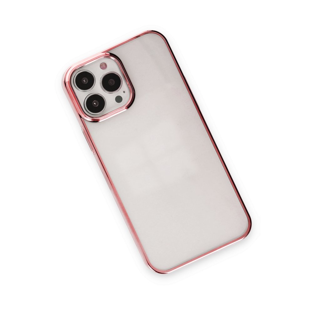 Newface iPhone 14 Pro Max Kılıf Element Silikon - Pembe